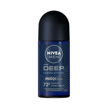 Imagem de NIVEA MEN Antitranspirante Roll-on Deep MaxxTech Carvão Ativado 50ml