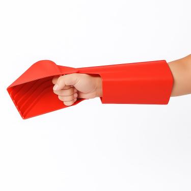 Imagem de Pá Escavadeira Manual Infantil para Areia, Plástico Resistente, Disponível em Azul, Rosa ou Vermelho, Design Anatômico, Ideal para Praia e Parquinho (VERMELHO)