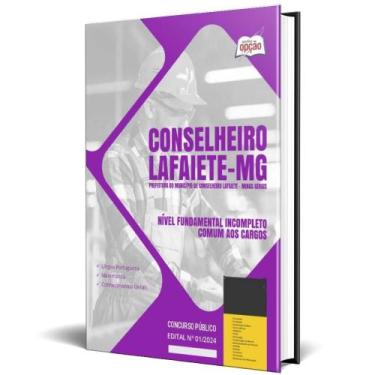 Imagem de Apostila Prefeitura Conselheiro Lafaiete Mg 2024 Nível - Apostilas Opç