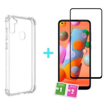 Imagem de Capinha Capa Anti Impacto Para Galaxy A11 + Pelicula 3D - NoBrand