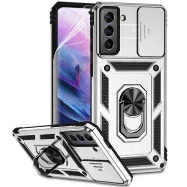 Imagem de Capa para Telemóvel M MAIKEZI Samsung Galaxy S21 Plus 6,7" Prateada