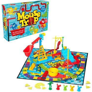 Imagem de Jogo de tabuleiro Hasbro Gaming Mouse Trap Kids 6+ Years Classic