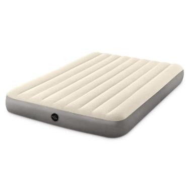Imagem de Colchão Inflável Casal Dura Beam Fiber Tech Queen Com Bomba De Encher Intex