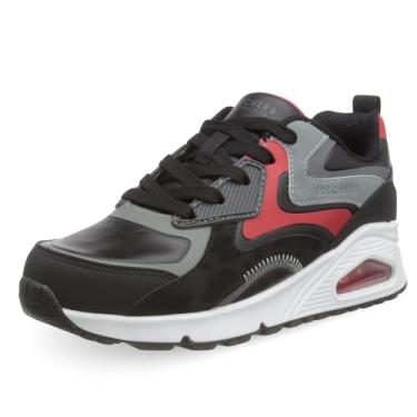 Imagem de Skechers Tênis infantil unissex Uno Gen1 cor Surge, Preto/vermelho, 1 Little Kid