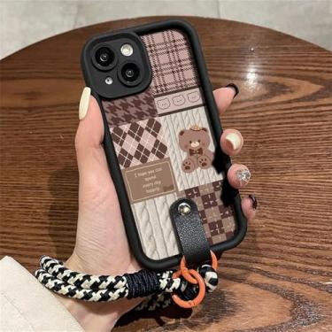 Imagem de Compatível com Xiaomi 14T 13T 12T 11T 15 14 12 13 Poco X6 X5 X3 F3 F5 Pro Lite capa protetora com cordão de pulso, XCJ48, PKBlackSS, para Xiaomi 14