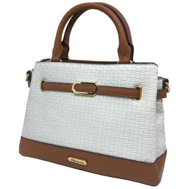 Imagem de Bolsa Feminina Moderna Alça Removivel Detalhe Metal Chenson