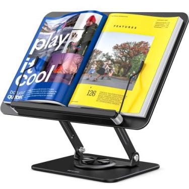 Imagem de Suporte para livros BESIGN BS02 Suporte ergonômico Ajustável 34x24 cm