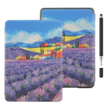 Imagem de Akacy Capa com padrão pintado para Amazon Kindle geração 8ª (versão 2016), modelos SY69JL. fina e leve, à prova d'água (17)