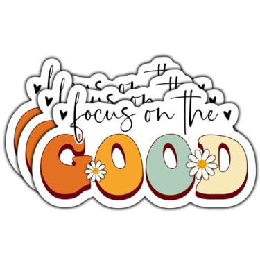 Imagem de (3 peças) Adesivo com citação motivacional com citação motivacional adesivos de vinil à prova d'água para livros, laptops, telefone, garrafas de água, copo Kindle de 7,6 cm