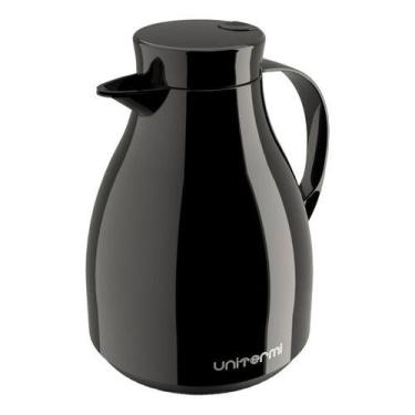 Imagem de Garrafa Térmica Paris Bule Gatilho 1 Litro Unitermi Preto, Preto