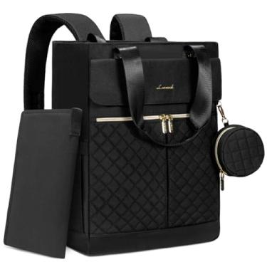 Imagem de LOVEVOOK Mochila para fraldas, bolsa de fraldas com bolsos isolados, bolsa de bebê para meninas e meninos com trocador de fraldas, bolsa grande para fraldas de bebê com capa para chupeta, mochila de