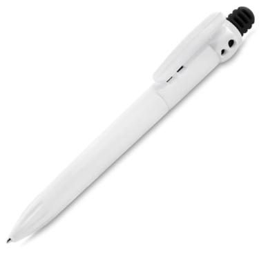 Imagem de Caneta Esferográfica Retrátil Azul com Grip, Corpo em Papel Reciclado, 2 Unidades, para Escrita Geral, 15 cm (Preto)