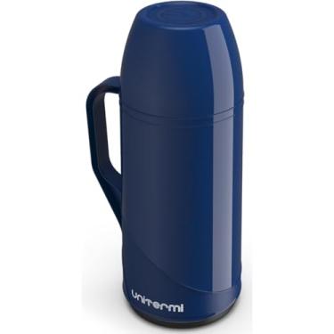 Imagem de Garrafa Térmica 1 Litro Chá Café Roma (Azul)