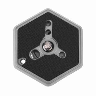 Imagem de Dioche Adaptador de Placa de Liberação Rápida Hexagonal Universal Com Parafuso de 1/4 "para RC0 - Se Encaixa 3038 3047 3055 3063 Acessórios para Câmeras de Estúdio Fotográfica
