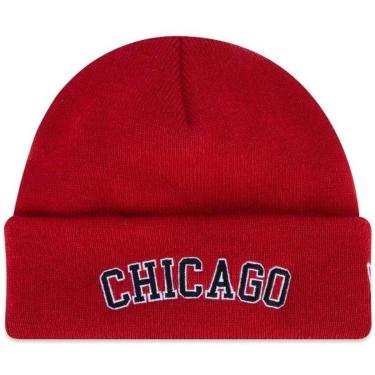 Imagem de Gorro New Era NBA Chicago Bulls Core Vermelho-Masculino