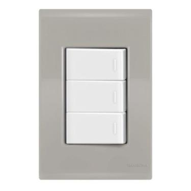 Imagem de Conj 2 Simples + 1 Paralelo - Tramontina Liz Fendi / Branco