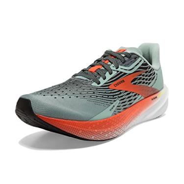Imagem de Brooks Tênis de corrida masculino Hyperion Max Neutral, Surfe azul/cereja/vida noturna, 40