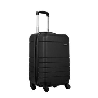 Imagem de Mala Pequena De Bordo Viagem Essencial 4 Rodas 360º Sestini Cor:Preta,
