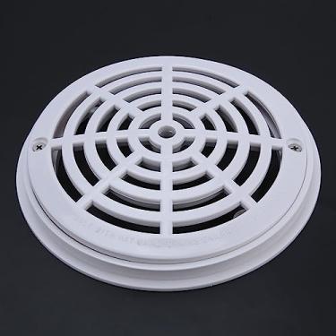 Imagem de Zerodis Tampa de Drenagem Principal Redonda para Substituição de Piscina Subterrânea, Jardinagem Doméstica, Jardim, Recreação, Piscina, Substituição, Material Abs Durável, Mantém Os Detritos Fora,