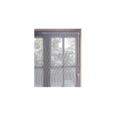 Imagem de Tela Mosquiteira de Poliéster, 125x225cm, Proteção contra Insetos para Janelas e Portas