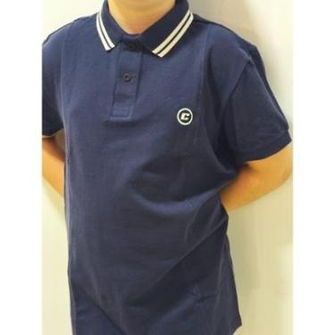 Imagem de Camisa Polo Colcci Clássica Masculina Gola Listrada-Masculino