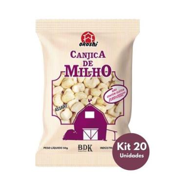 Imagem de 20 Unidades De Canjica De Milho Com Açúcar Orgânico Okoshi