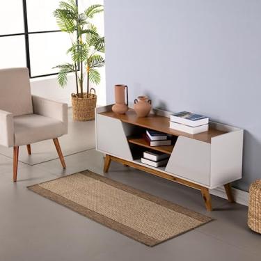 Imagem de Tapete Passadeira Sisal Lancer 800x66cm Antiderrapante Clean PS29 Mescla PS31