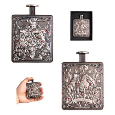 Imagem de IUSTIDIE All-in-1 Spinner DND Dice, Press-to-Roll Metal Dice Spinner, Mechanical Design Perfect for Dungeons and Dragons Board Games TRPG
