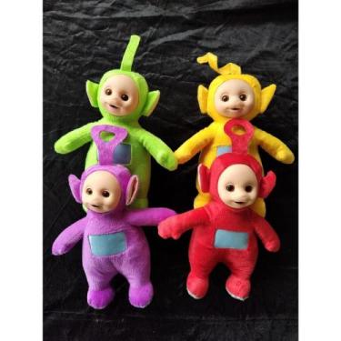 Imagem de Boneco de pelúcia teletubbies quatro cores disponiveis com 30cm - ESTR