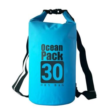 Imagem de Mochila Dry Bag Bolsa de Ombro para Natação Camping Rastreamento Rio Deriva Esportes Flutuantes com Costura Alta Frequência Homens e Mulheres