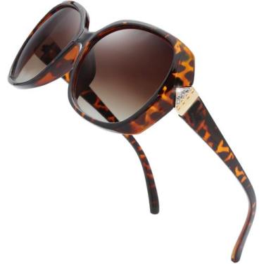 Imagem de Gafas de Sol The Fresh para Mujer, Estilo Jackie O Extragrandes Híbrid