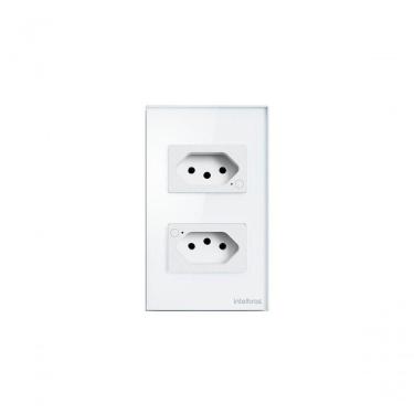 Imagem de Tomada Dupla 10a Inteligente Wi-fi Ets 1002 Branco 4850064