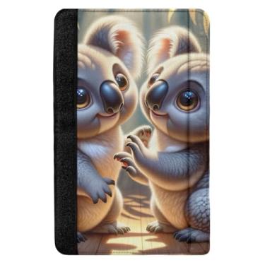 Imagem de TSENQUE Duas capas de cinto de segurança Koala Bears Capa de cinto de segurança macia para ombro