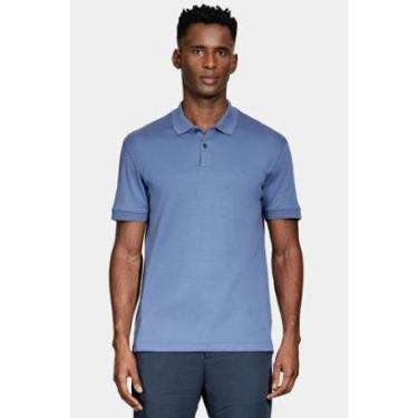 Imagem de Polo Aramis Manga Curta Interlock Pima Atlantico-Masculino