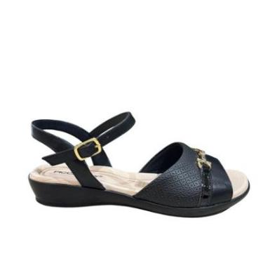 Imagem de Sandália Piccadilly 500406 Feminina Conforto Salto Baixo-Feminino