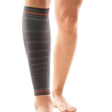Imagem de Protetor de Panturrilha - Linha Training - N1 Sport, Cinza Carvão