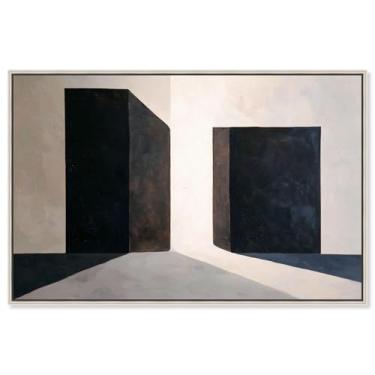 Imagem de Impressão em tela Bold Assertion II Boho Wall Decor por Art Remedy, moldura prata, 38 x 25 cm