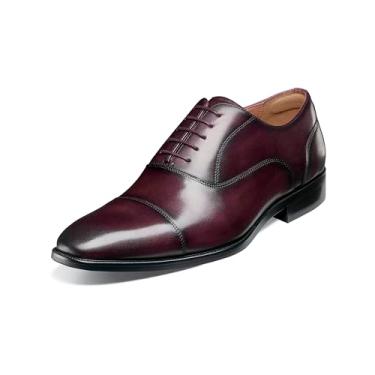 Imagem de Florsheim Sapato Oxford masculino Sorano Lux bico bico, Borgonha, 43