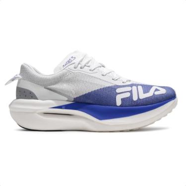 Imagem de Tênis Fila Racer Carbon 3 Masculino - Branco/azul - 44