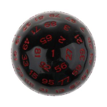 Imagem de Dados De 100 Lados Em Acrílico Com Números De 1 a 100 Para Jogos De Ta