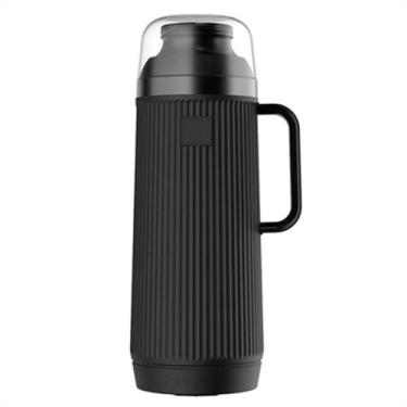 Imagem de Garrafa Térmica Mundial Rosca 2700 Preta (Emb. contém 6un. de 1 Litro)