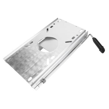 Imagem de Jiawu Deslizante do Pedestal do Assento Barco, Corrediça Marinha Cadeira Assento Com Punho para a Base Padrão Pedestal Dos Assentos Barco 5.3x5.3 Polegada