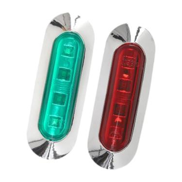 Imagem de KiBcsLic Conjunto de 2 Luzes Indicadoras Laterais para Caminhão - Acessório, Premium, Prático, Fácil de Instalar e À Prova D'Água - 4 LEDs