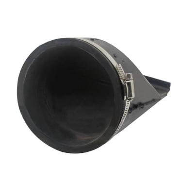 Imagem de VTGVVVTR Válvula de retenção de borracha em linha Duckbill Válvula de retenção sem retorno Válvula de retenção de bico de pato Válvula de retenção flexível DN50-DN100(DN65)