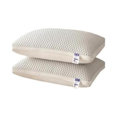 Imagem de Travesseiro De Proteção Para a Coluna Cervical Para Auxílio Ao Sono Em