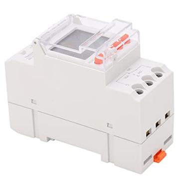 Imagem de Interruptor de temporizador digital programável LCD Display Relé de cronometragem de alta precisão com luz de fundo para uso industrial em escritórios domésticos ABS Shell TM929BK