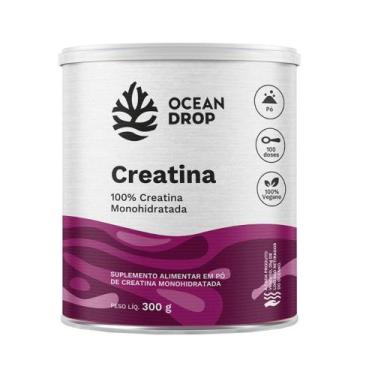 Imagem de Creatina Momohidratada em pó 300g Ocean Drop, Natural