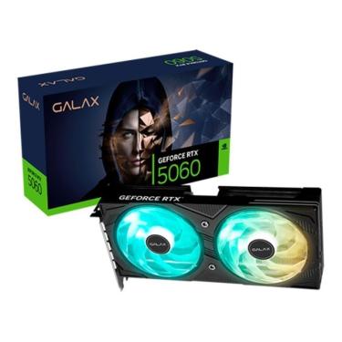 Imagem de Placa de Vídeo Galax RTX 5060 EX NVIDIA, 8GB, GDDR7, 2617 MHz, G-SYNC,DLSS 4,DirectX 12-56NSN8MDDAEX-Unissex