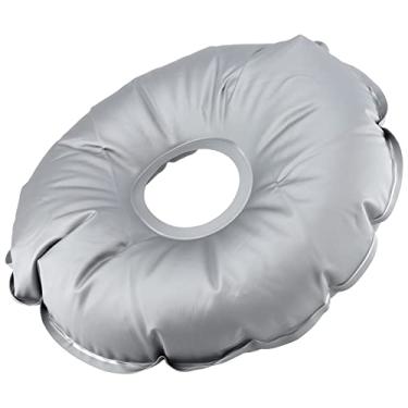 Imagem de Luqeeg Saco Cheio de água Dobrável para Peso Base de Bandeira de Penas, Material de PVC Durável Saco de Peso de Guarda-chuva Portátil para Mastros de Bandeira Voadora, Uso Interno e Externo