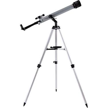 Imagem de pcagfaajmh Telescópio astronômico primário estudantil 525 x 60 mm lente objetiva grande monocular de alta definição telescópio lua, cratera, céu e terra, uso duplo